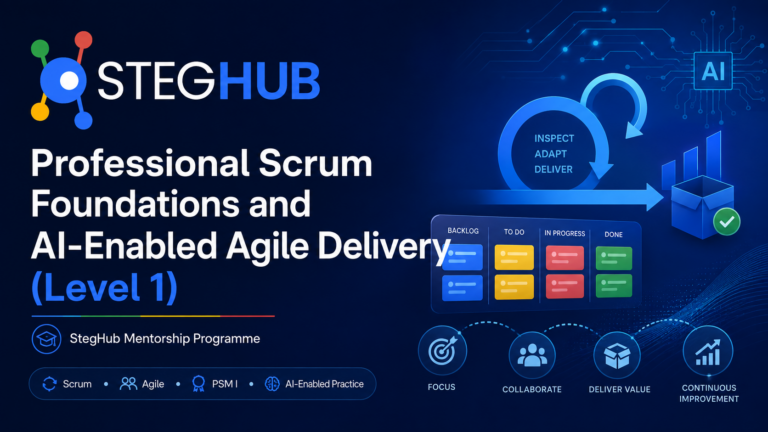 Professional Scrum Foundations and AI-Enabled Agile Delivery (Level 1)